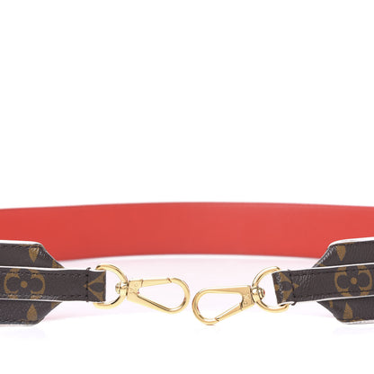 Louis Vuitton Monogram Bandouliere Shoulder Strap Red 4 of 5