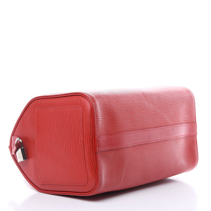 Louis Vuitton Epi Speedy 25 Rouge 4 of 18