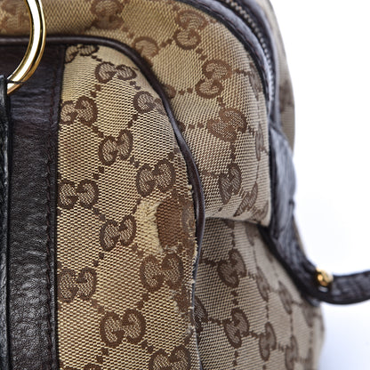Gucci Monogram Medium Interlocking Icon Tote Dark Brown 14 of 21