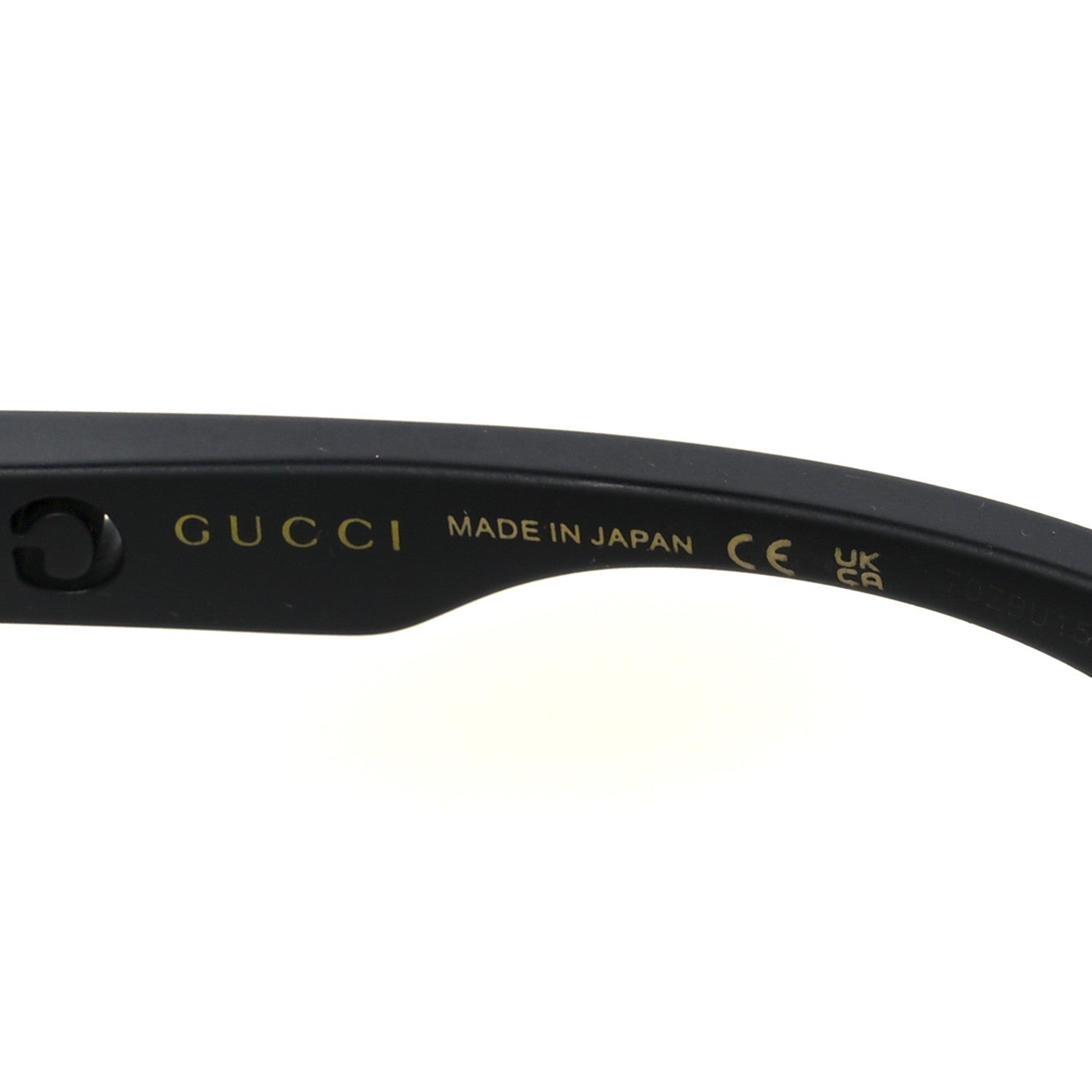 Gucci Guccissima Acetate Mask-Frame Sunglasses GG1477S Black 6 of 8
