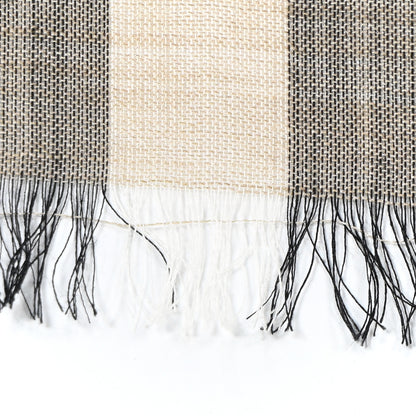 Burberry Wool Silk Gauze Giant Check Lightweight Scarf Archive Beige 6 of 10