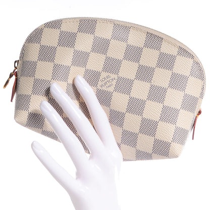 Louis Vuitton Damier Azur Cosmetic Pouch 2 of 7