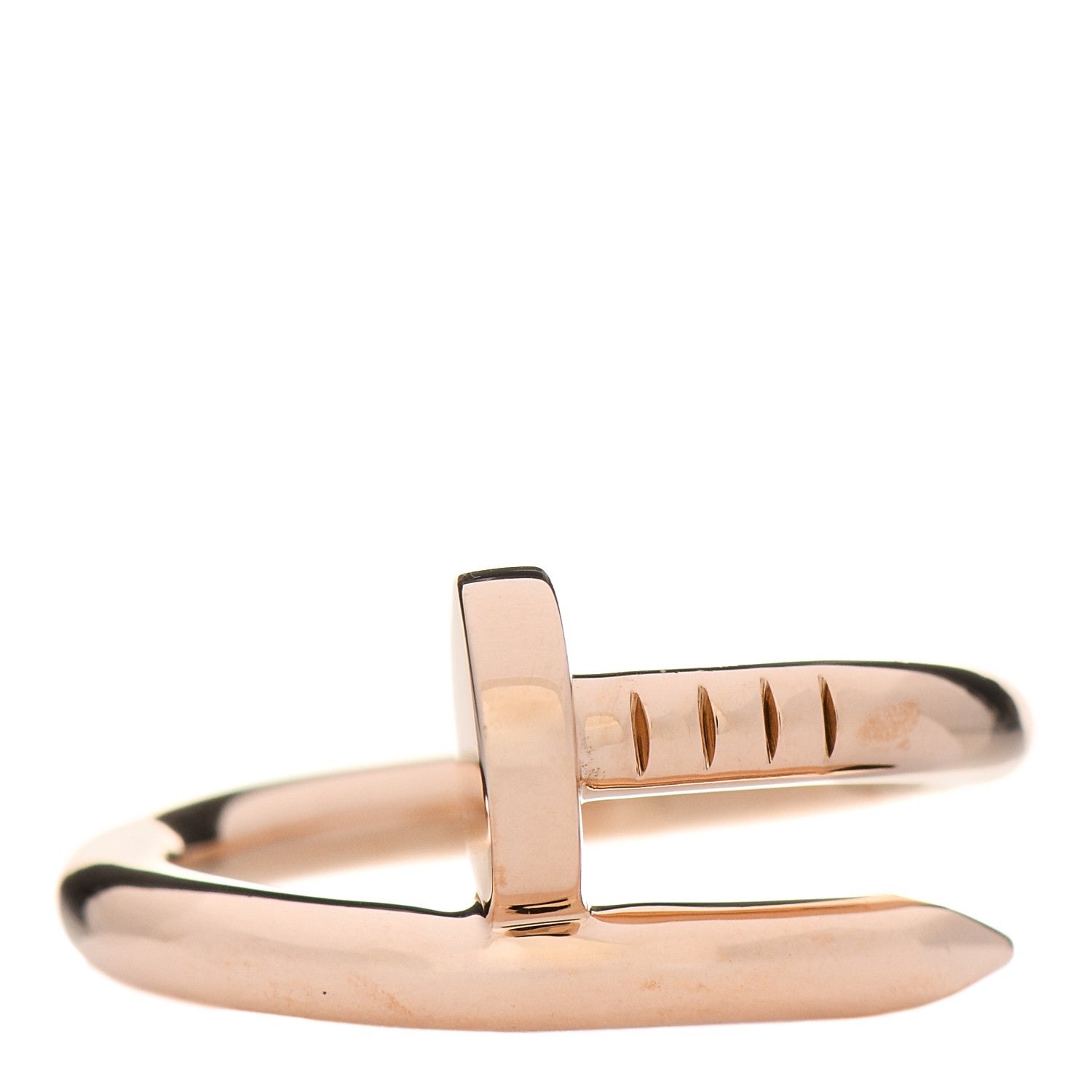 Cartier 18K Pink Gold Juste Un Clou Ring 52 6 1 of 4
