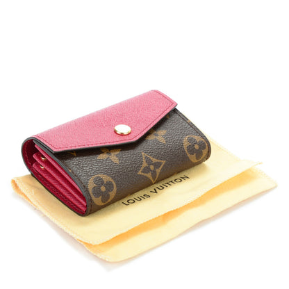 Louis Vuitton Monogram Sarah Multicartes Fuchsia 4 of 7