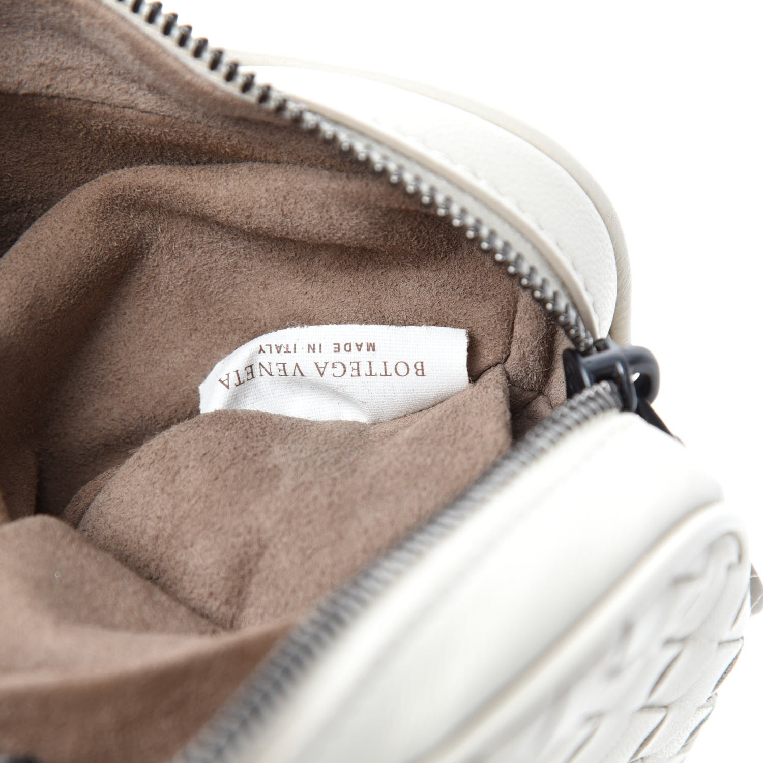 Bottega Veneta Nappa Intrecciato Belt Bag White 9 of 11
