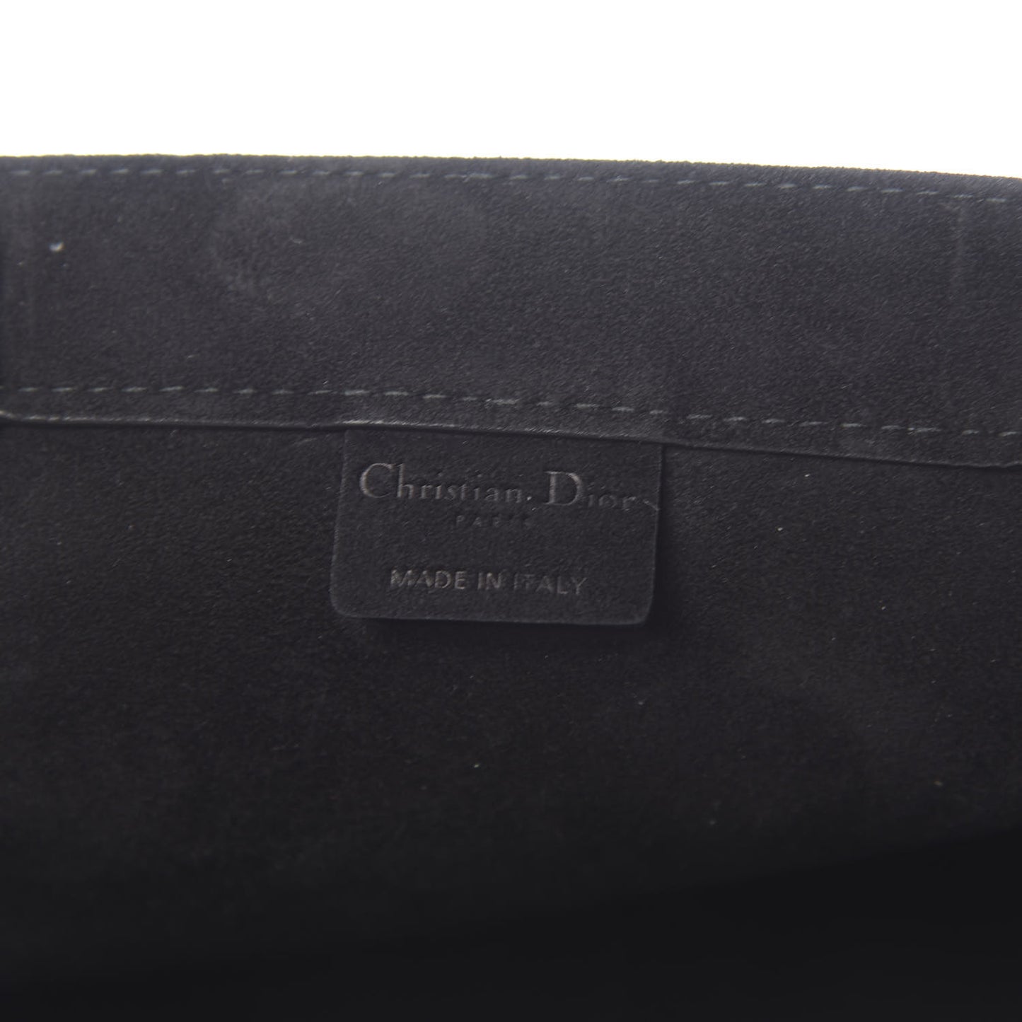 Suede Large La Terre Earth Book Tote Black