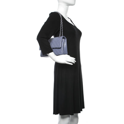Chanel Lambskin Quilted Medium Double Flap Light Purple 2 of 9