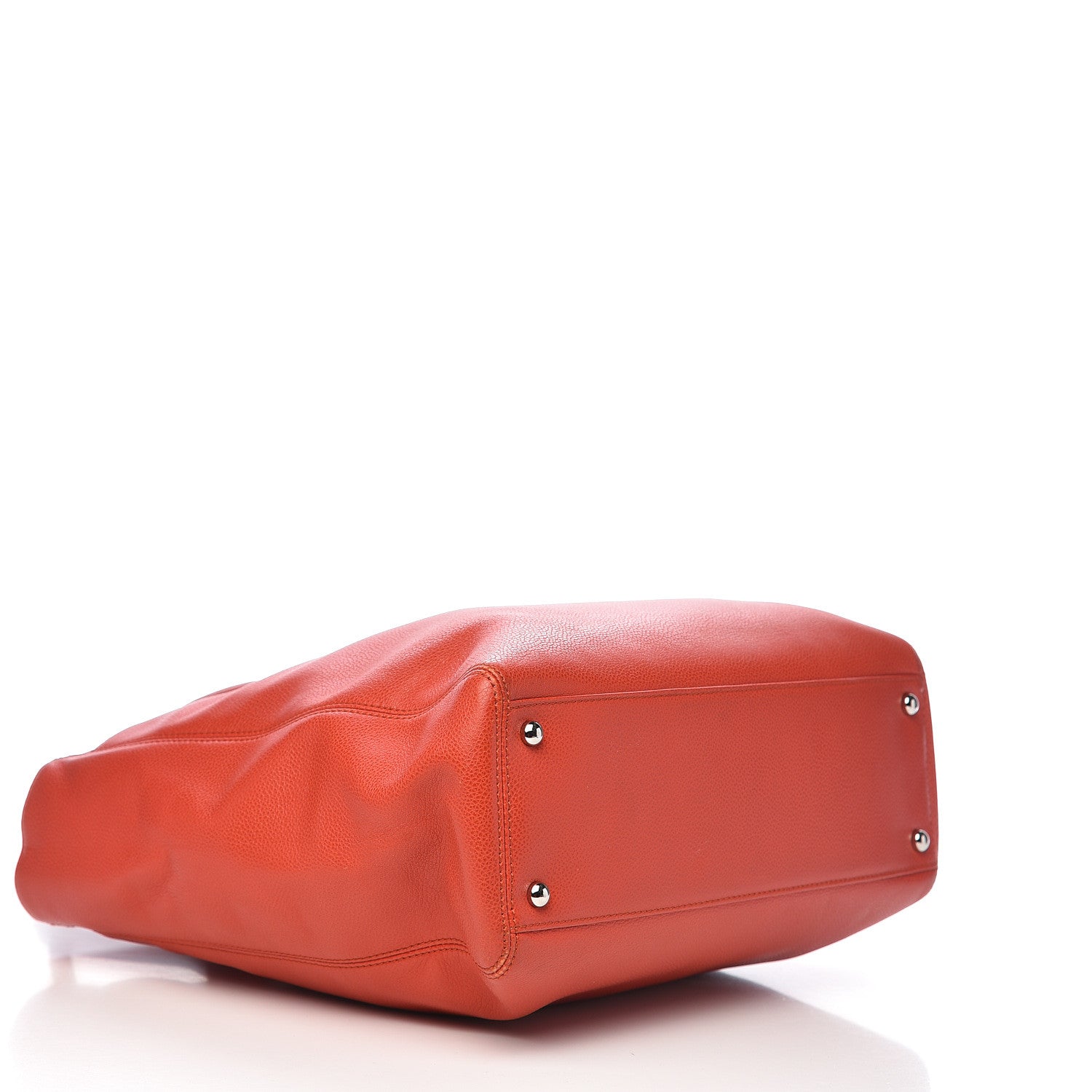 Chanel Caviar Tall Cerf Tote Red 4 of 14