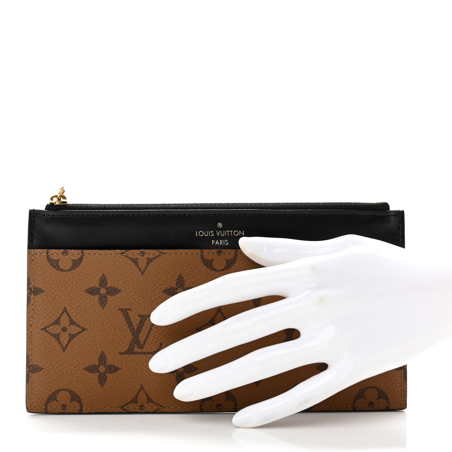 Louis Vuitton Reverse Monogram Slim Purse 2 of 7