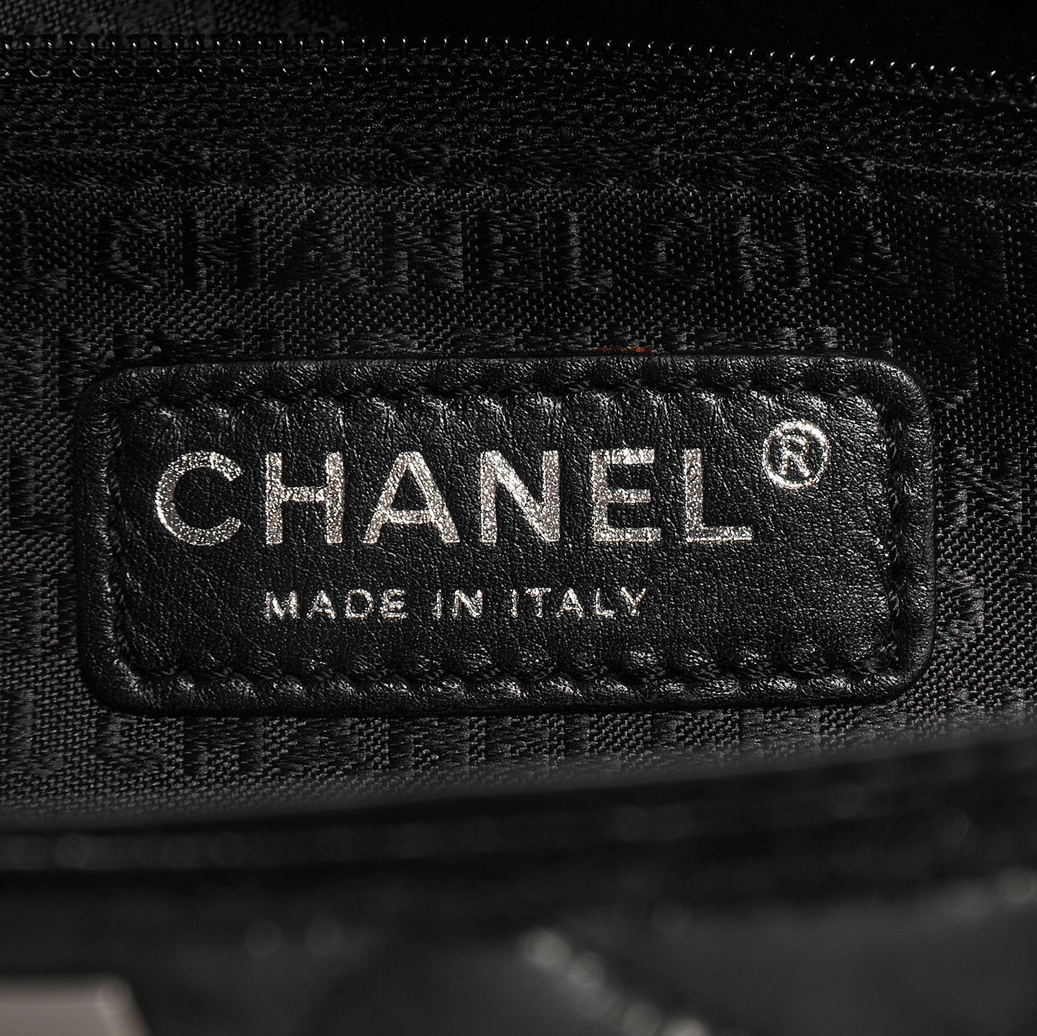 Chanel Glazed Crackled Calfskin Small Reissue Tote Black 7 of 8