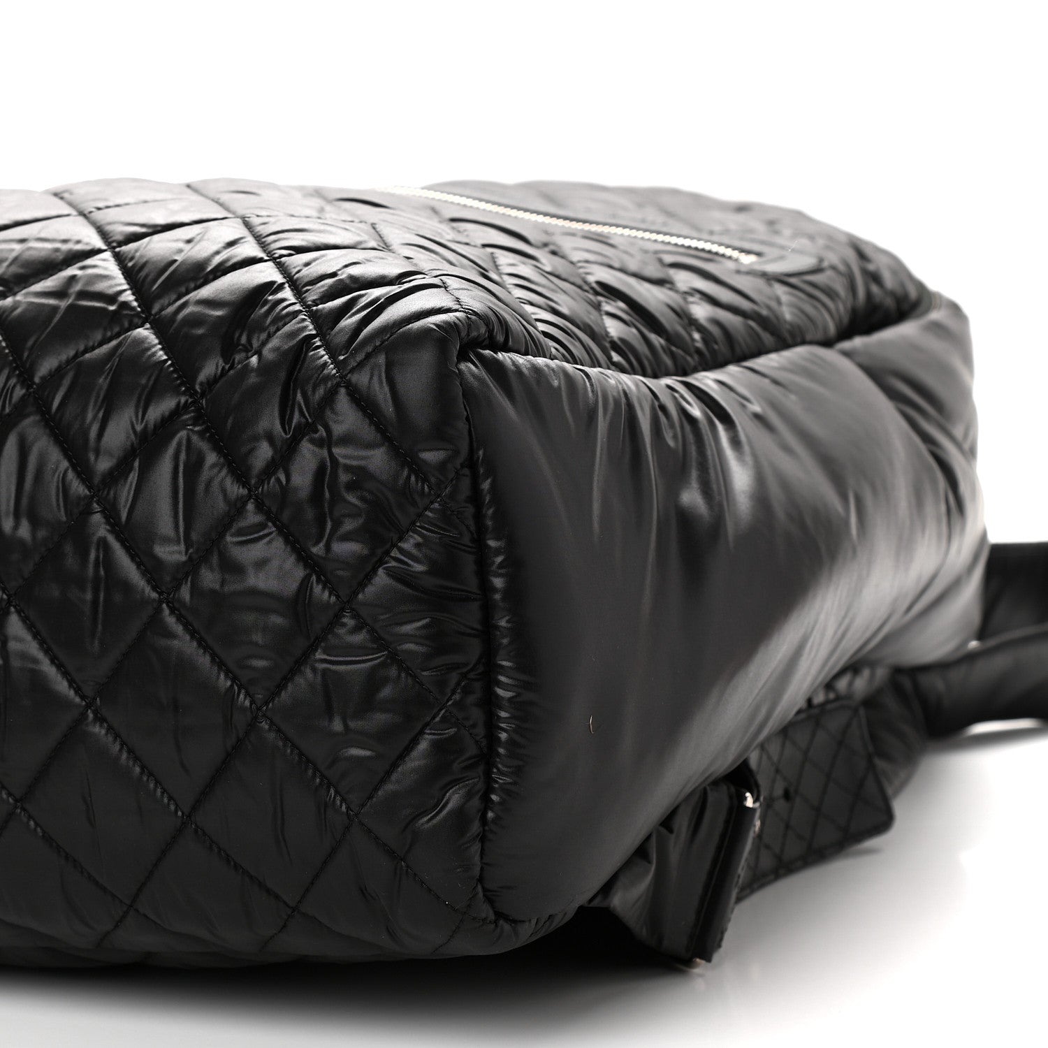 Chanel Nylon Quilted XL Coco Cocoon Backpack Black 8 of 8