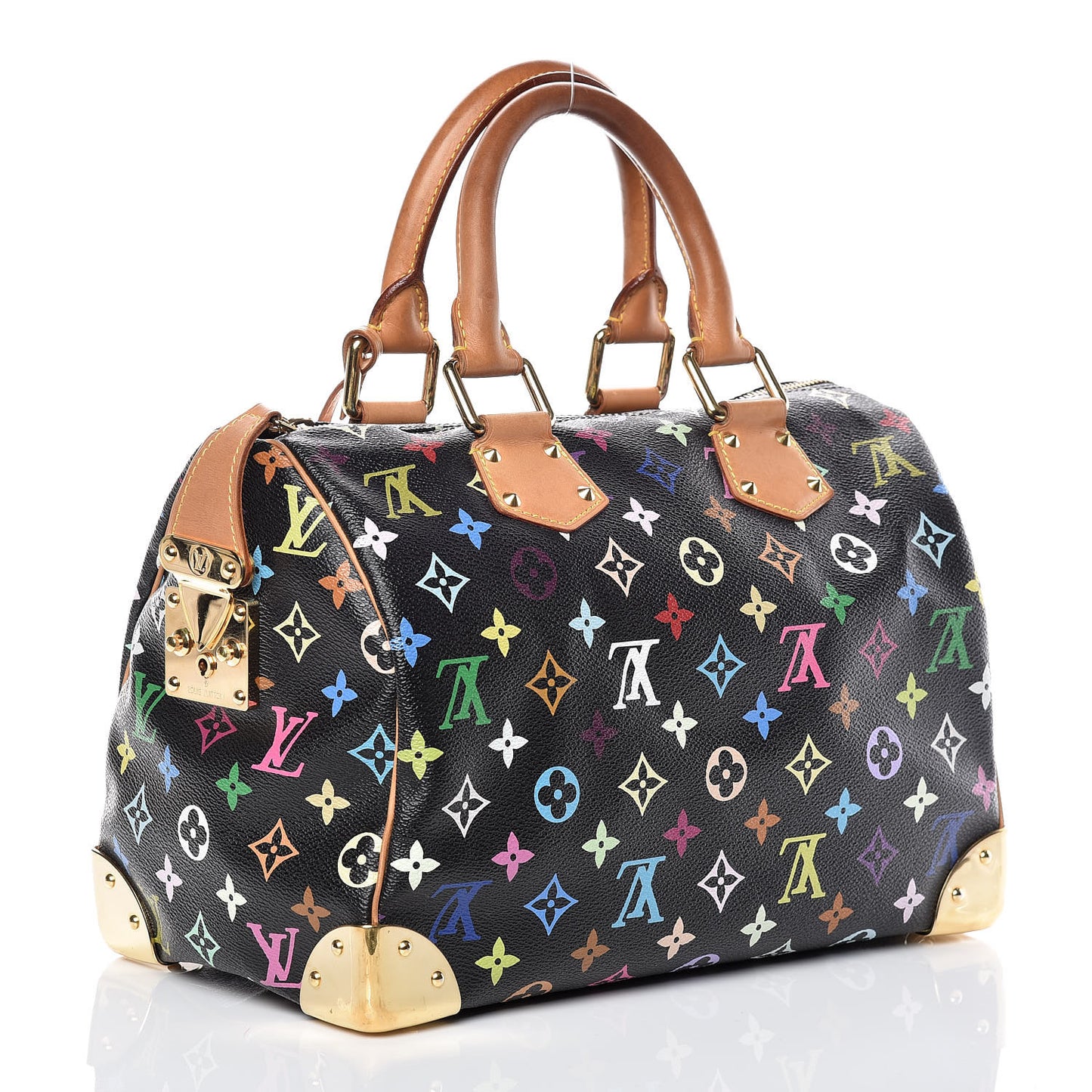 Monogram Multicolor Speedy 30 Black