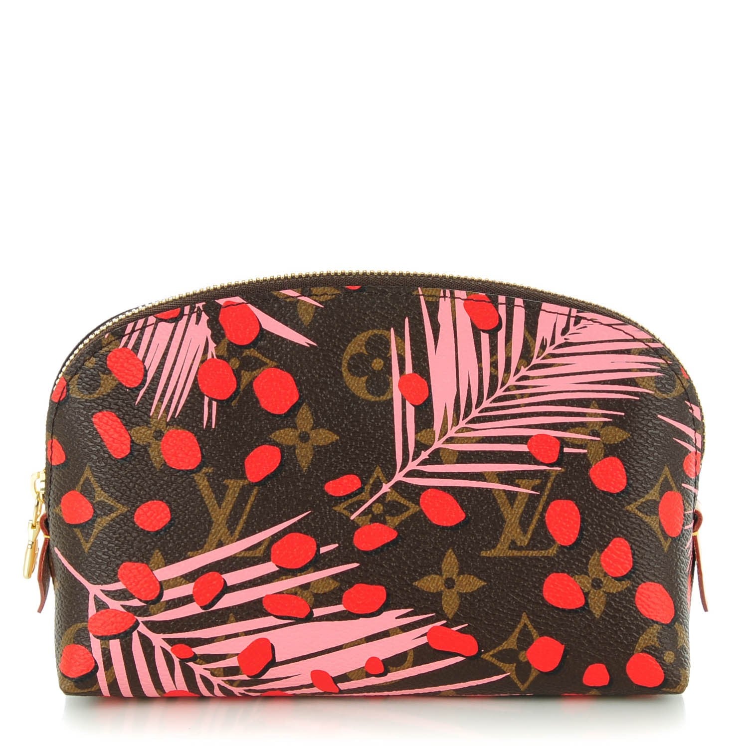 Louis Vuitton Monogram Jungle Dots Cosmetic Pouch Sugar Pink Poppy 1 of 7