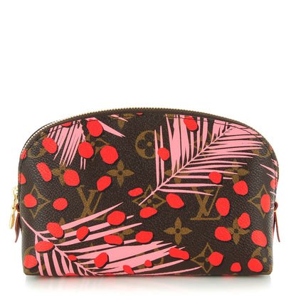 Louis Vuitton Monogram Jungle Dots Cosmetic Pouch Sugar Pink Poppy 1 of 7