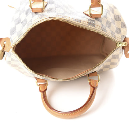 Louis Vuitton Damier Azur Speedy 30 5 of 10