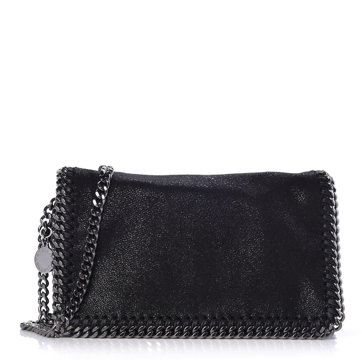 Stella McCartney Shaggy Deer Falabella Crossbody Bag Black 1 of 7