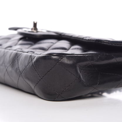 Chanel Lambskin Quilted East West Flap Black 10 of 10