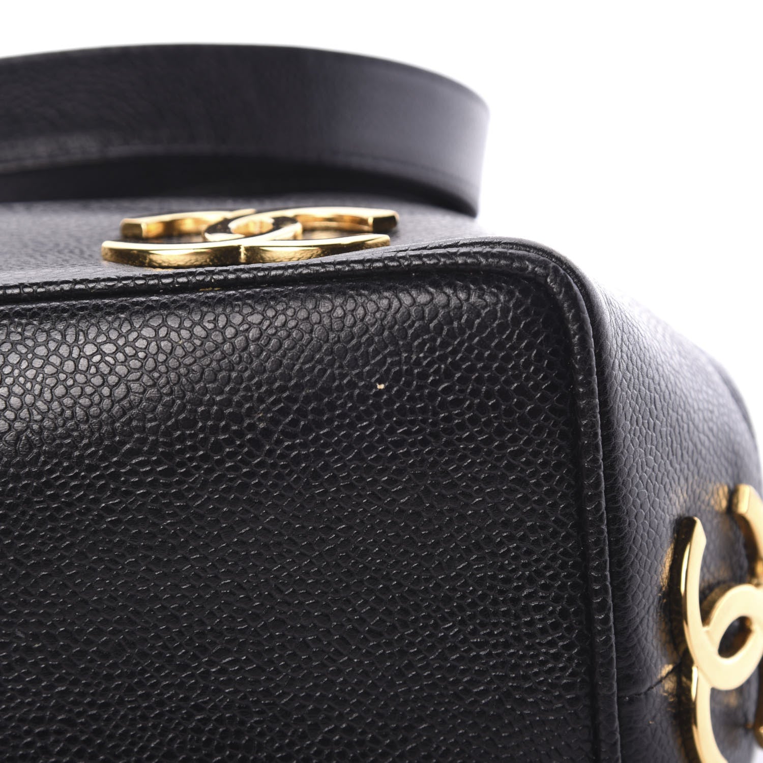 Chanel Caviar CC Drawstring Shoulder Bag Black 13 of 16
