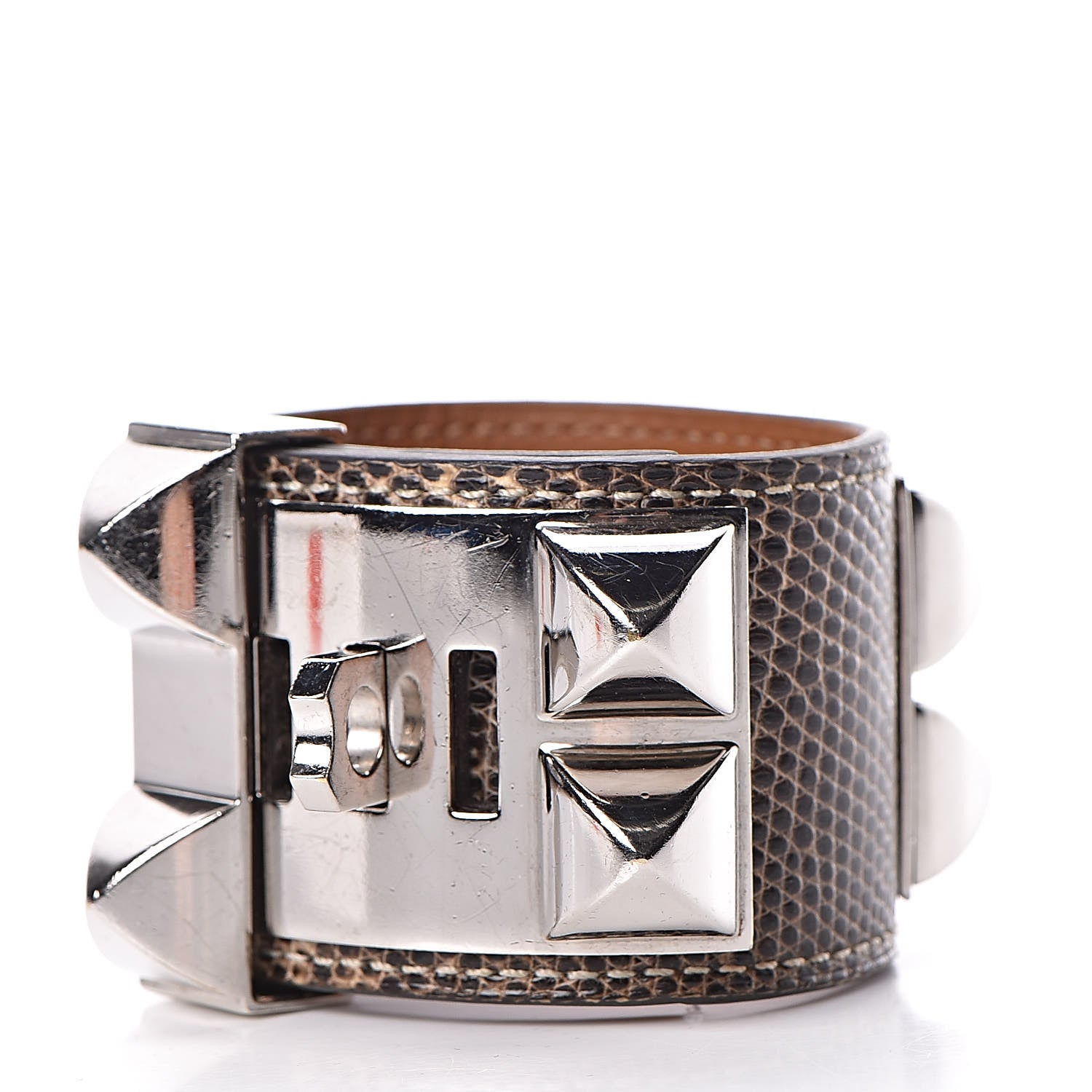 Hermes Lizard Collier De Chien CDC Bracelet XS Ombre 3 of 7