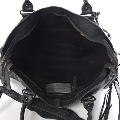 Balenciaga Agneau Classic Hardware Part Time Anthracite 5 of 13