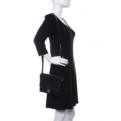 Saint Laurent Patent Calfskin Lizard Embossed Medium Margaux Shoulder Bag Black 2 of 10