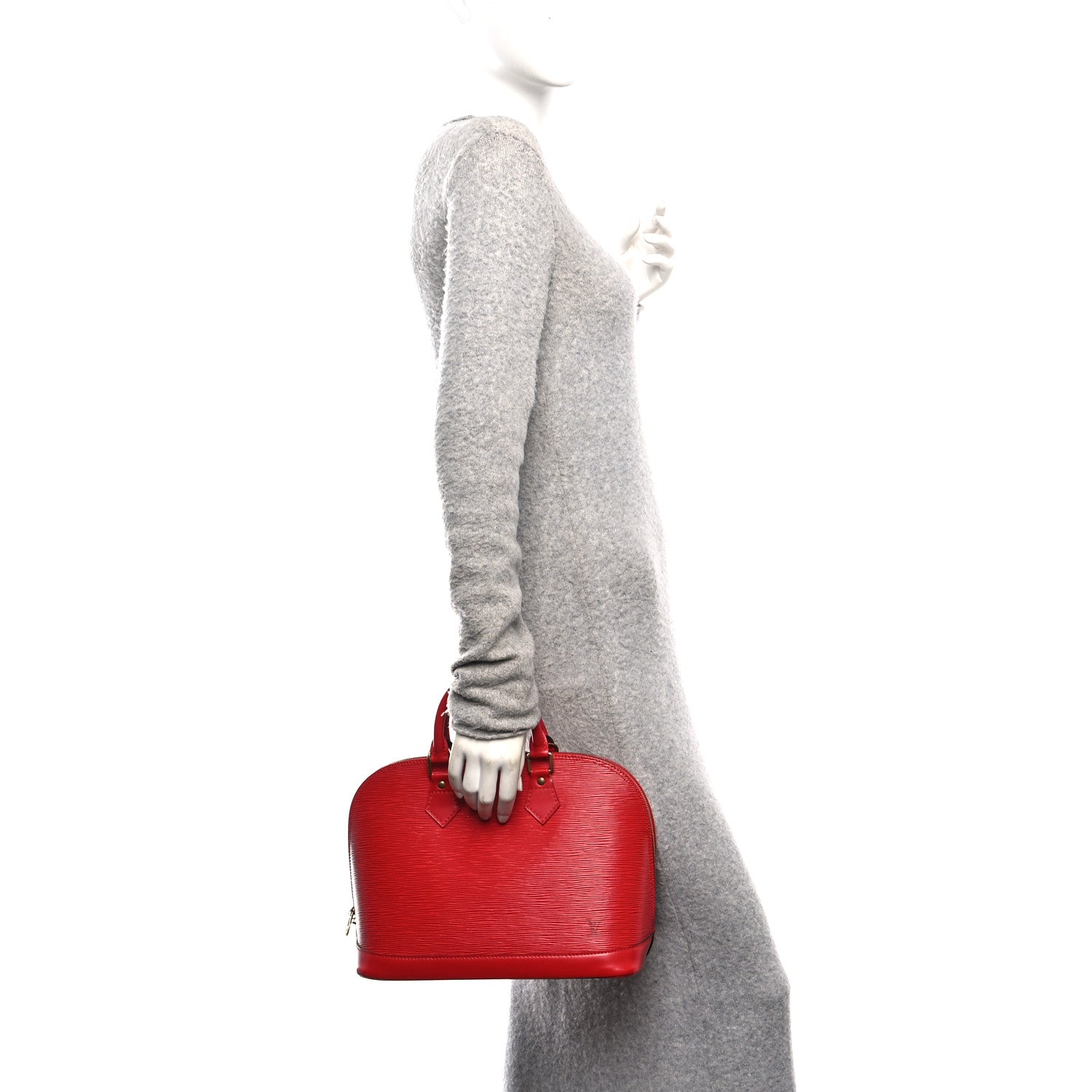 Louis Vuitton Epi Alma PM Castillan Red 2 of 10