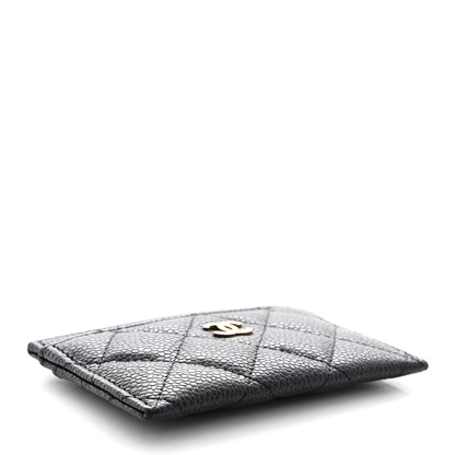 Chanel Caviar Quilted Card Holder Black 4 of 9