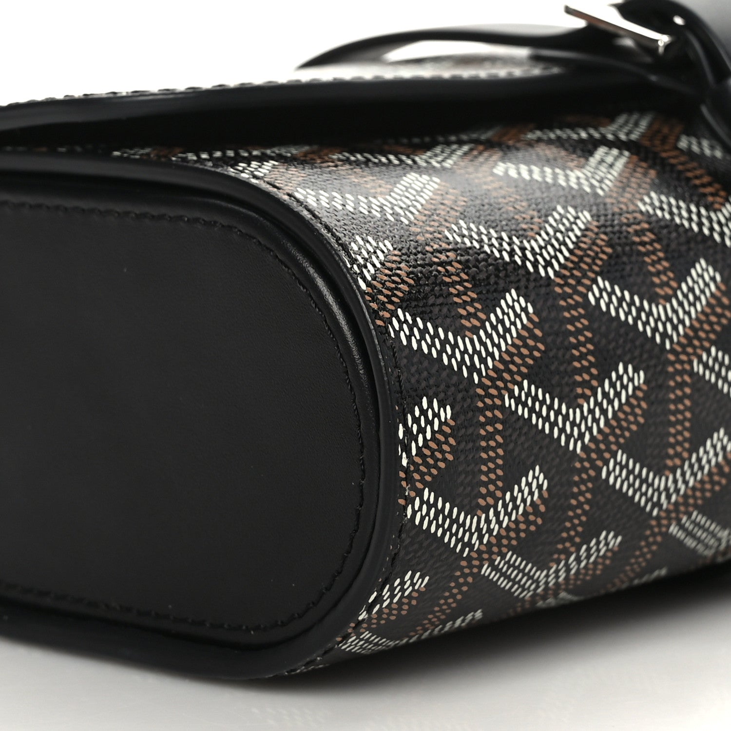 Goyard Goyardine Double Travel Watch Case Black 6 of 7