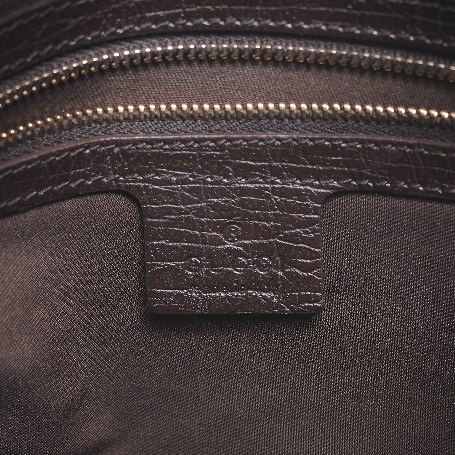Gucci Monogram Hasler Shoulder Bag Ebony 6 of 7