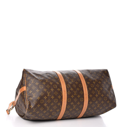 Louis Vuitton Monogram Keepall Bandouliere 55 4 of 16