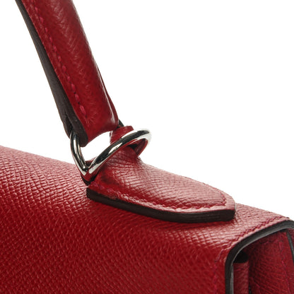 Hermes Epsom Kelly Sellier 28 Rouge Casaque 9 of 11
