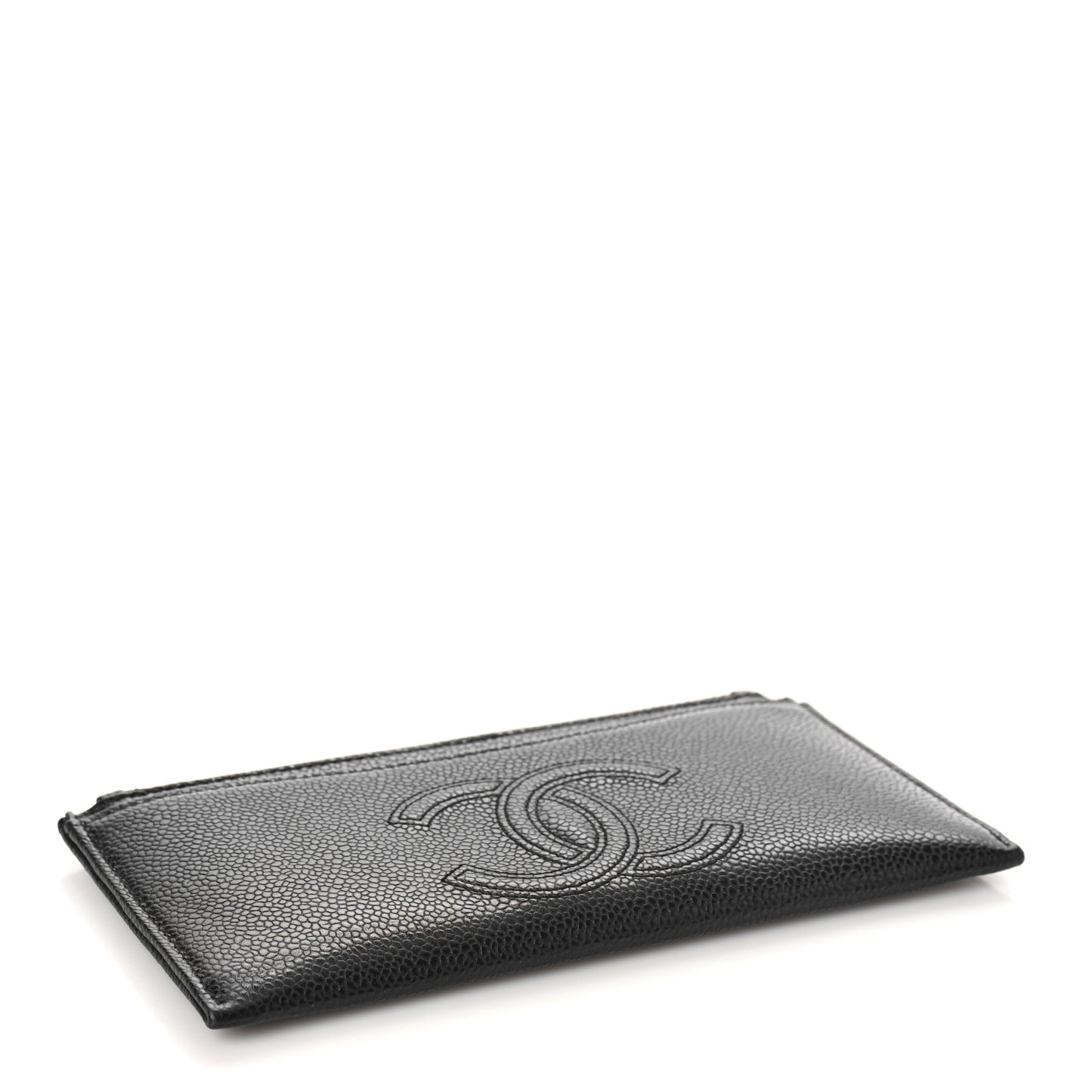 Caviar CC Classic Zip Pouch Black
