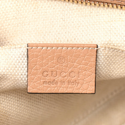 Gucci Pebbled Calfskin Small Soho Disco Bag Camelia 6 of 22