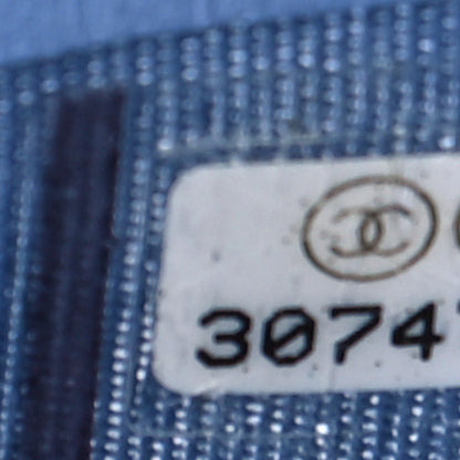 Chanel Lambskin Quilted Card Holder Light Blue 8 of 11