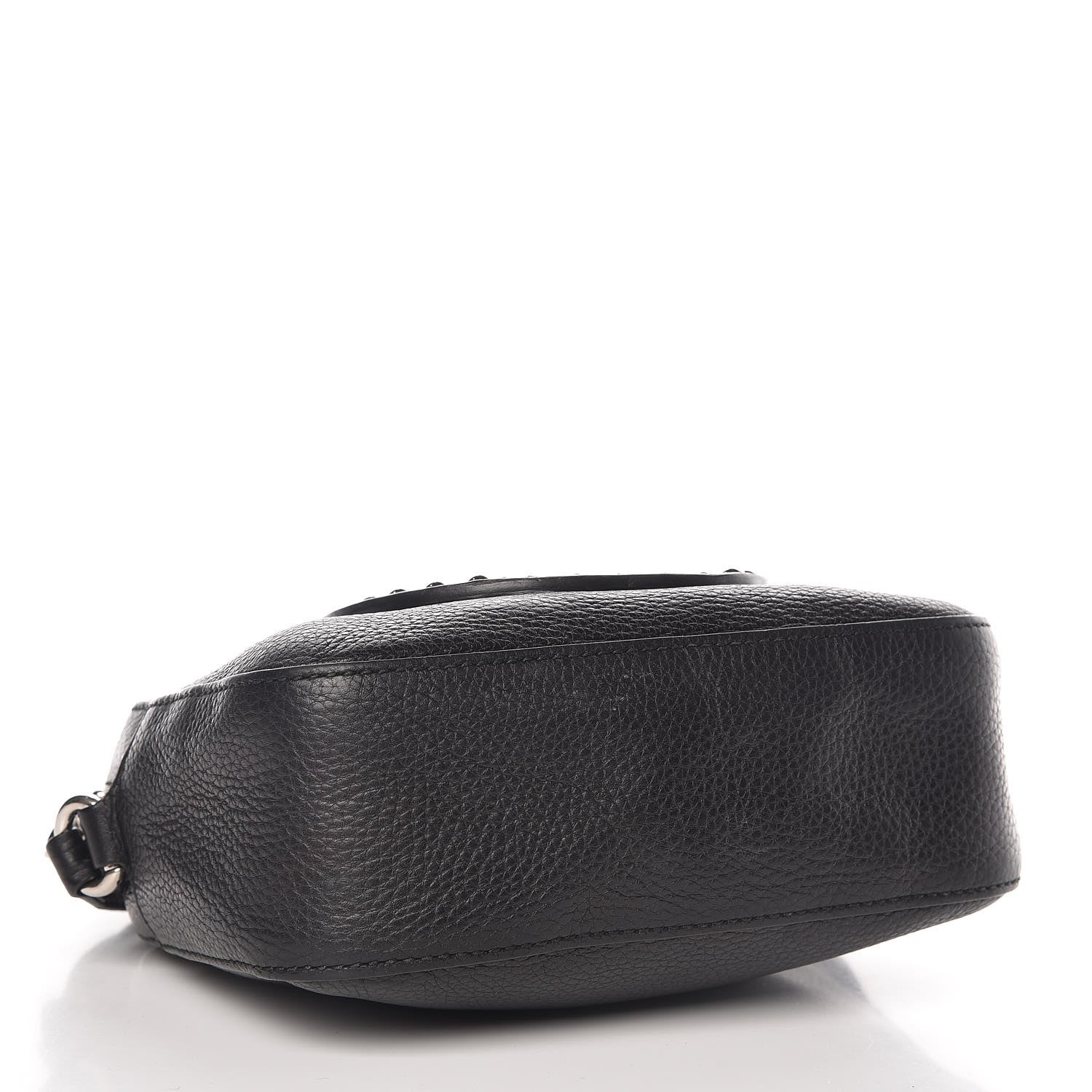 Gucci Pebbled Calfskin Studded Small Soho Disco Bag Black 4 of 11