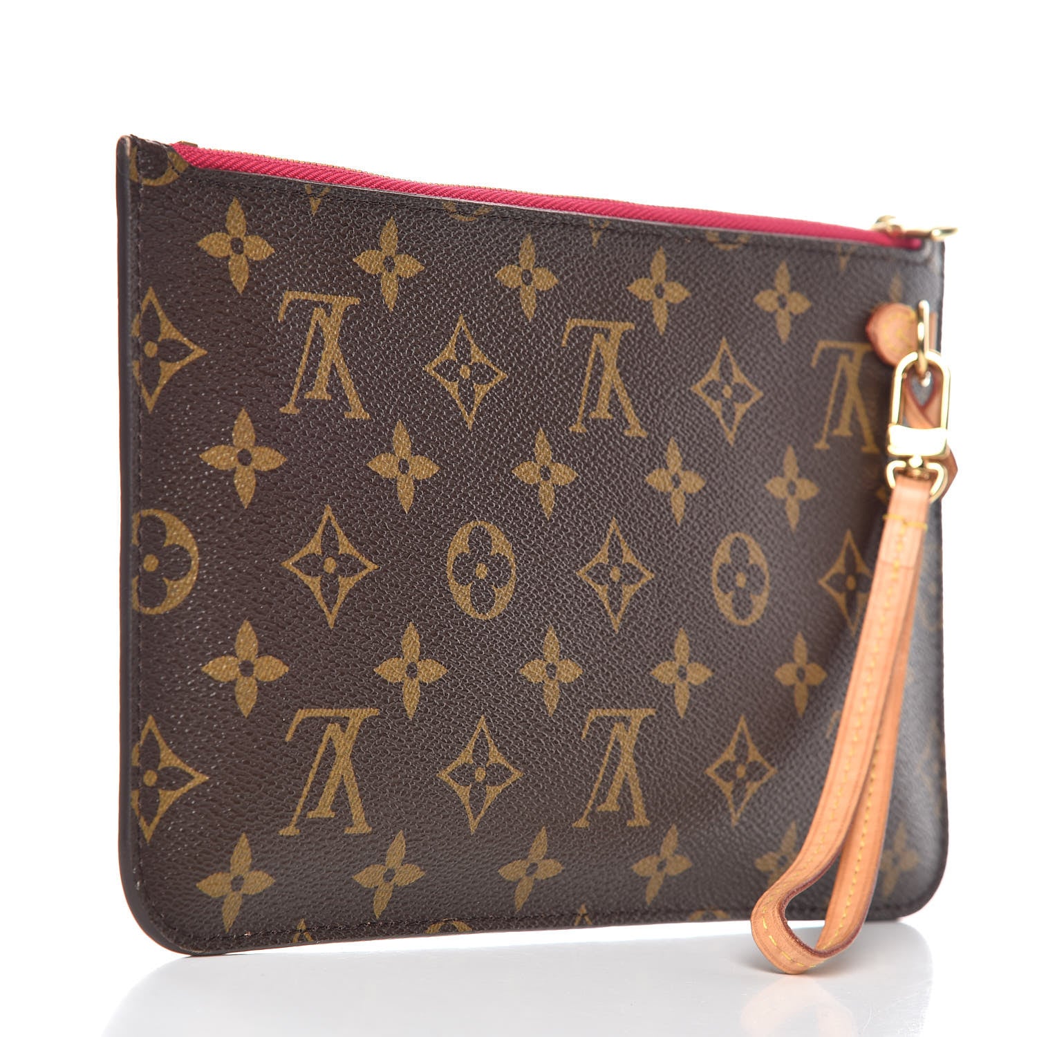 Louis Vuitton Monogram Neverfull MM GM Pochette Pivoine 3 of 8