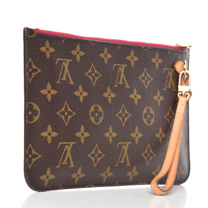 Louis Vuitton Monogram Neverfull MM GM Pochette Pivoine 3 of 8