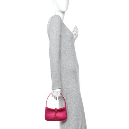 Saint Laurent Satin Le 5 A 7 Mini Hobo Guava Pink 2 of 10