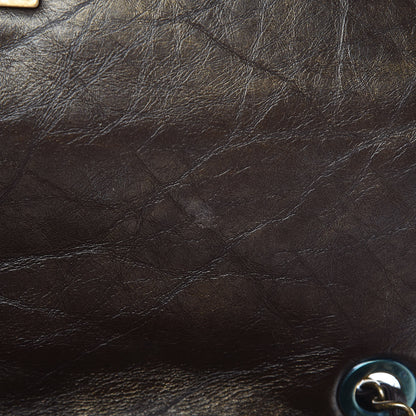 Chanel Metallic Aged Calfskin Quilted Medium Pondichery Flap Bronze 10 of 10