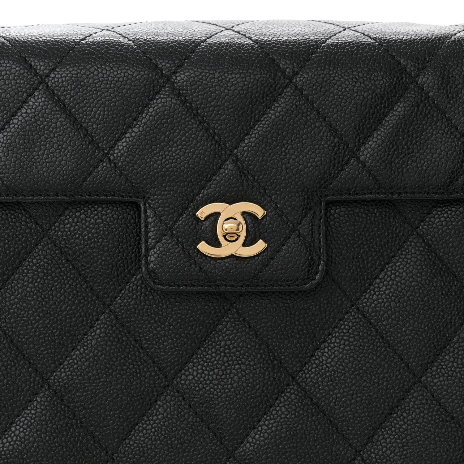 Chanel Caviar Quilted Single Flap Black 9 of 11