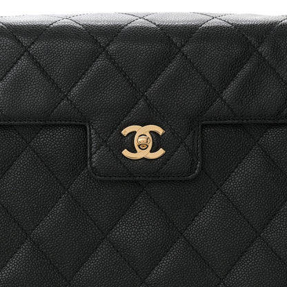 Chanel Caviar Quilted Single Flap Black 9 of 11