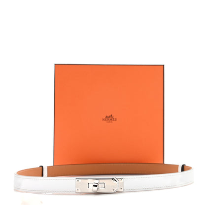 Hermes Epsom Kelly Belt White 4 of 4