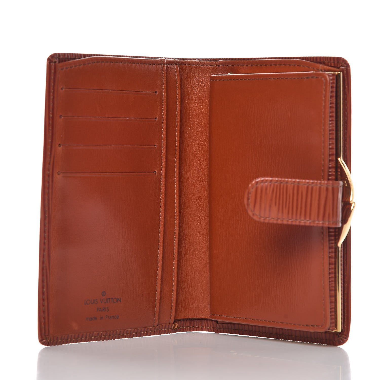 Louis Vuitton Epi French Purse Wallet Kenyan Fawn 5 of 14