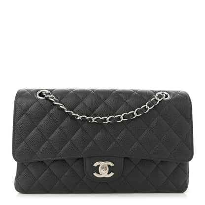 Chanel Caviar Quilted Medium Double Flap Black 1 of 11