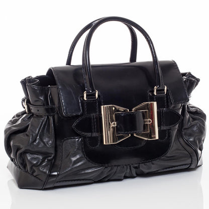 Gucci Leather Queen Tote Black 1 of 10