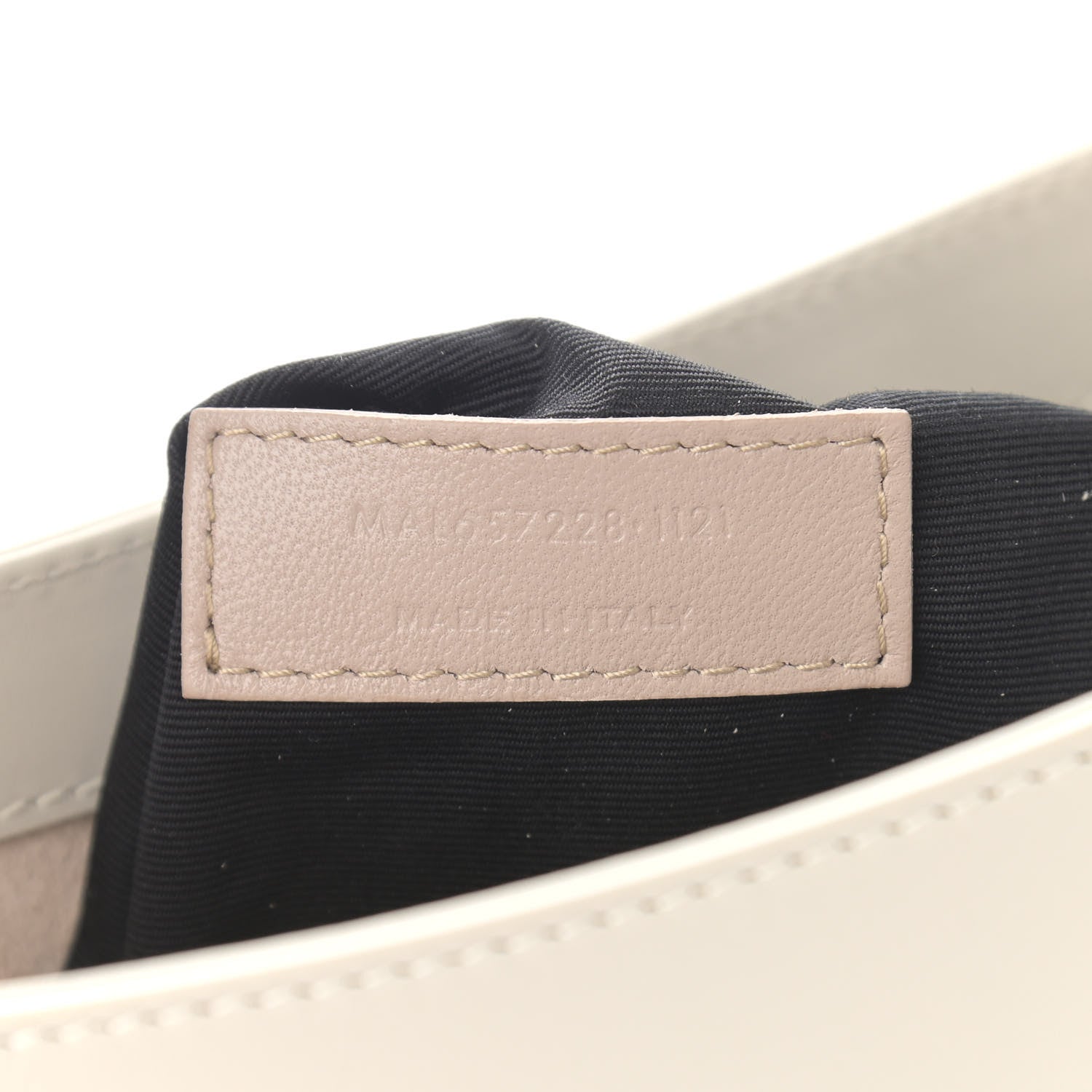 Saint Laurent Smooth Calfskin Le 5 A 7 Hobo Blanc Vintage 7 of 10