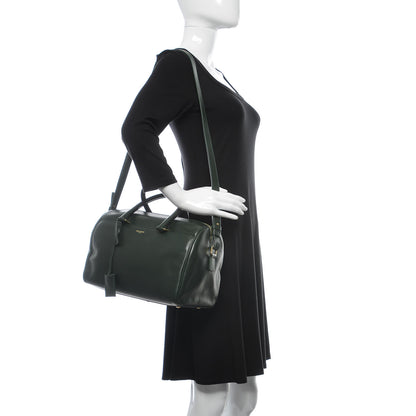 Saint Laurent Calfskin Classic Duffle 6 Green 2 of 11