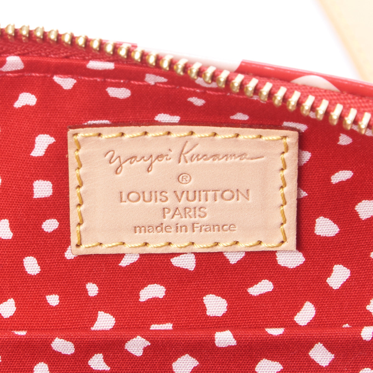 Louis Vuitton Vernis Kusama Infinity Dots Papillon 30 Red 8 of 8
