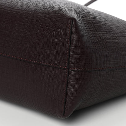 Alexander McQueen Saffiano Shopper Tote Burgundy 8 of 8