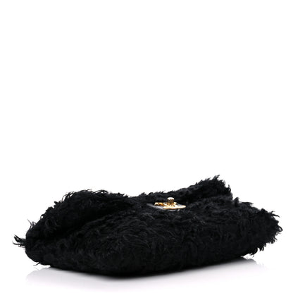 Chanel Fantasy Fur CC Clutch Bag Black 4 of 13